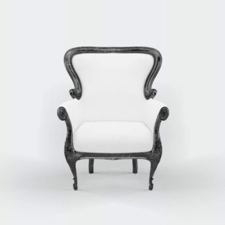 White Wing Arm Chair