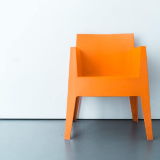 Orange Lounge Chair
