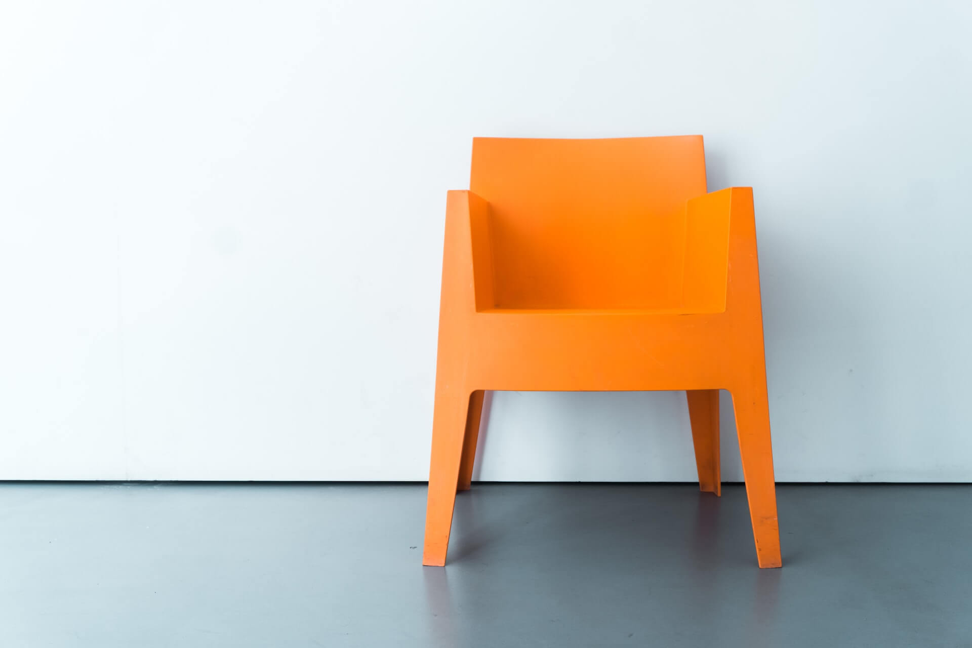 Orange Lounge Chair