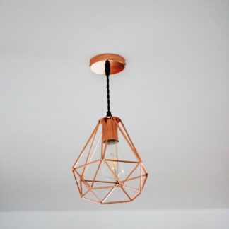 Hanging Copper Lamp