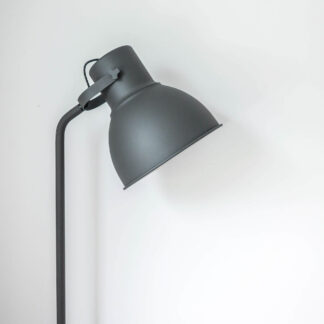 Black Side Table Lamp