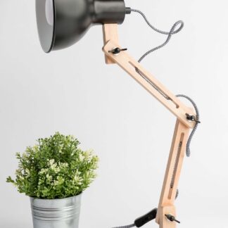 Steel Side Table Lamp