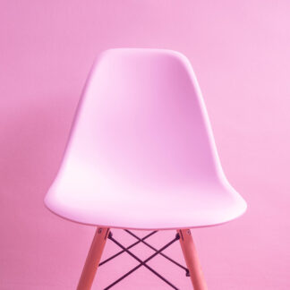 Pink Lounge Chair